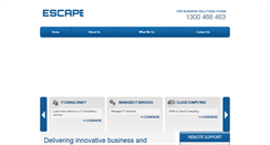 Desktop Screenshot of escapeit.com.au